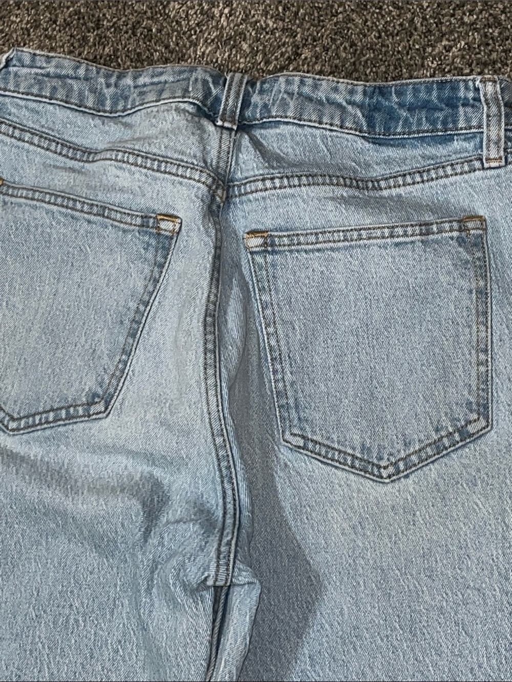 Abercrombie & Fitch The 90’s Relaxed Jean High Rise Curve Love 29 Long - Picture 6 of 12